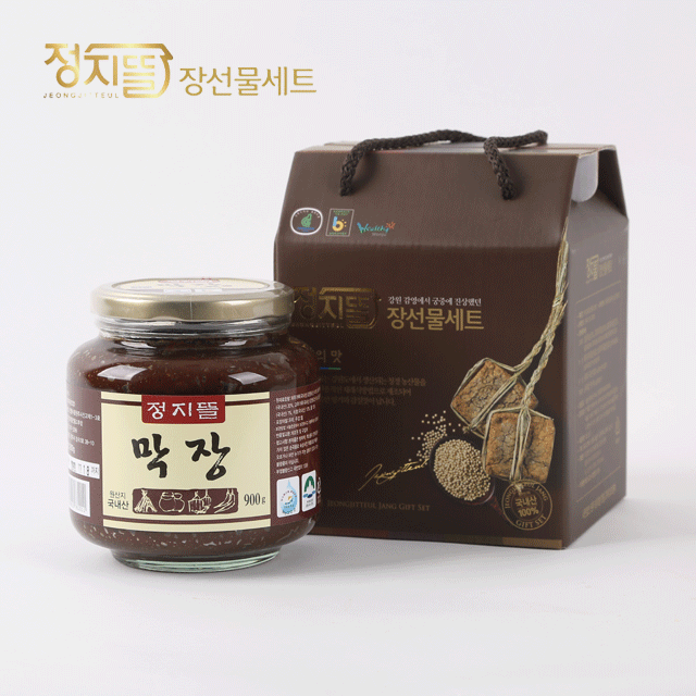원주 정지뜰 전통 고추장,정지뜰 막장900g set